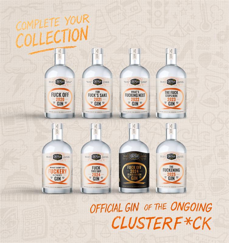 Fuckery Gin Range