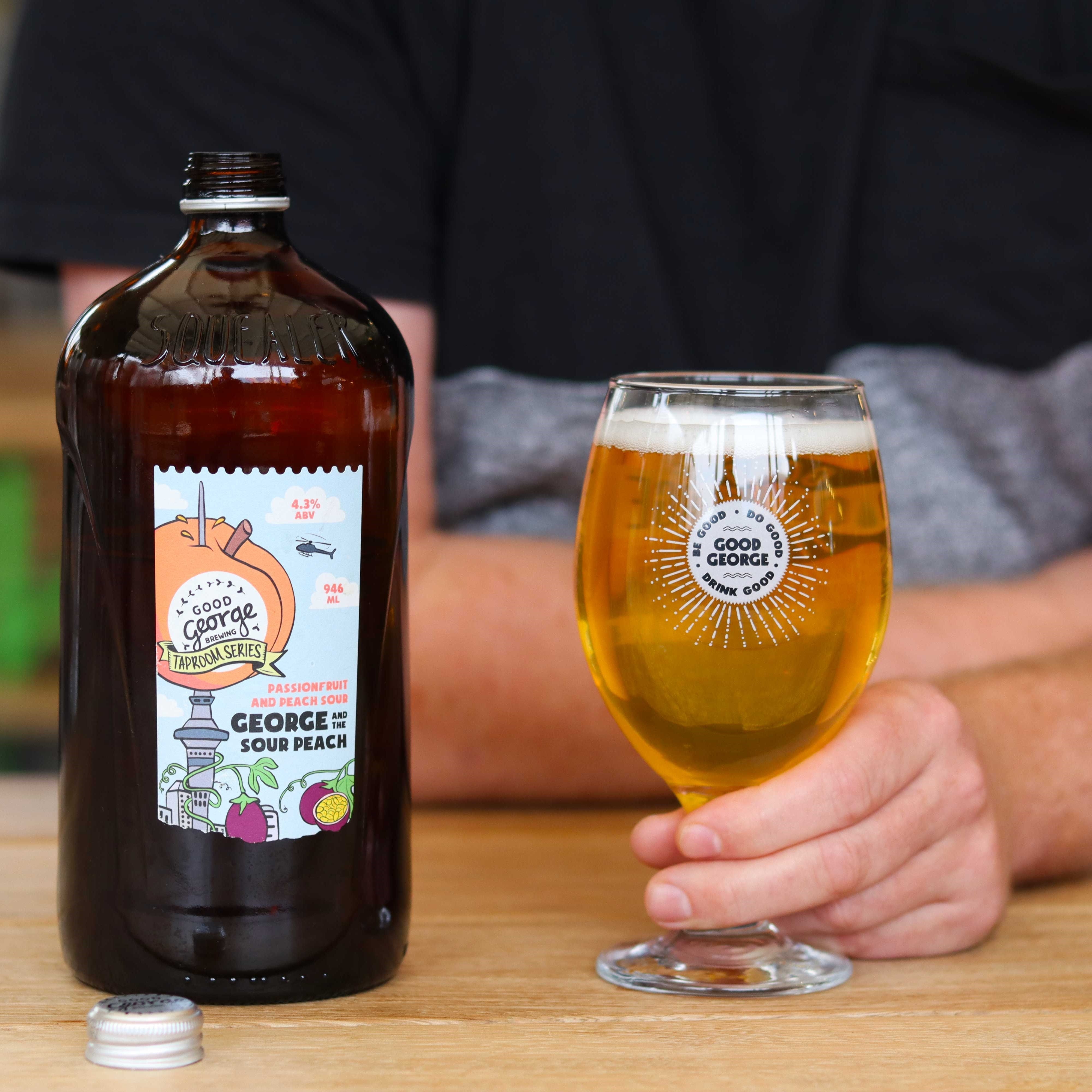 George and the Sour Peach