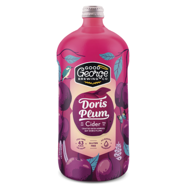Doris Plum Cider Squealer on a clear background