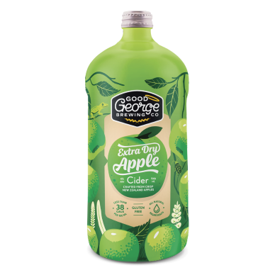 Extra Dry Apple Cider Squealer on a clear background