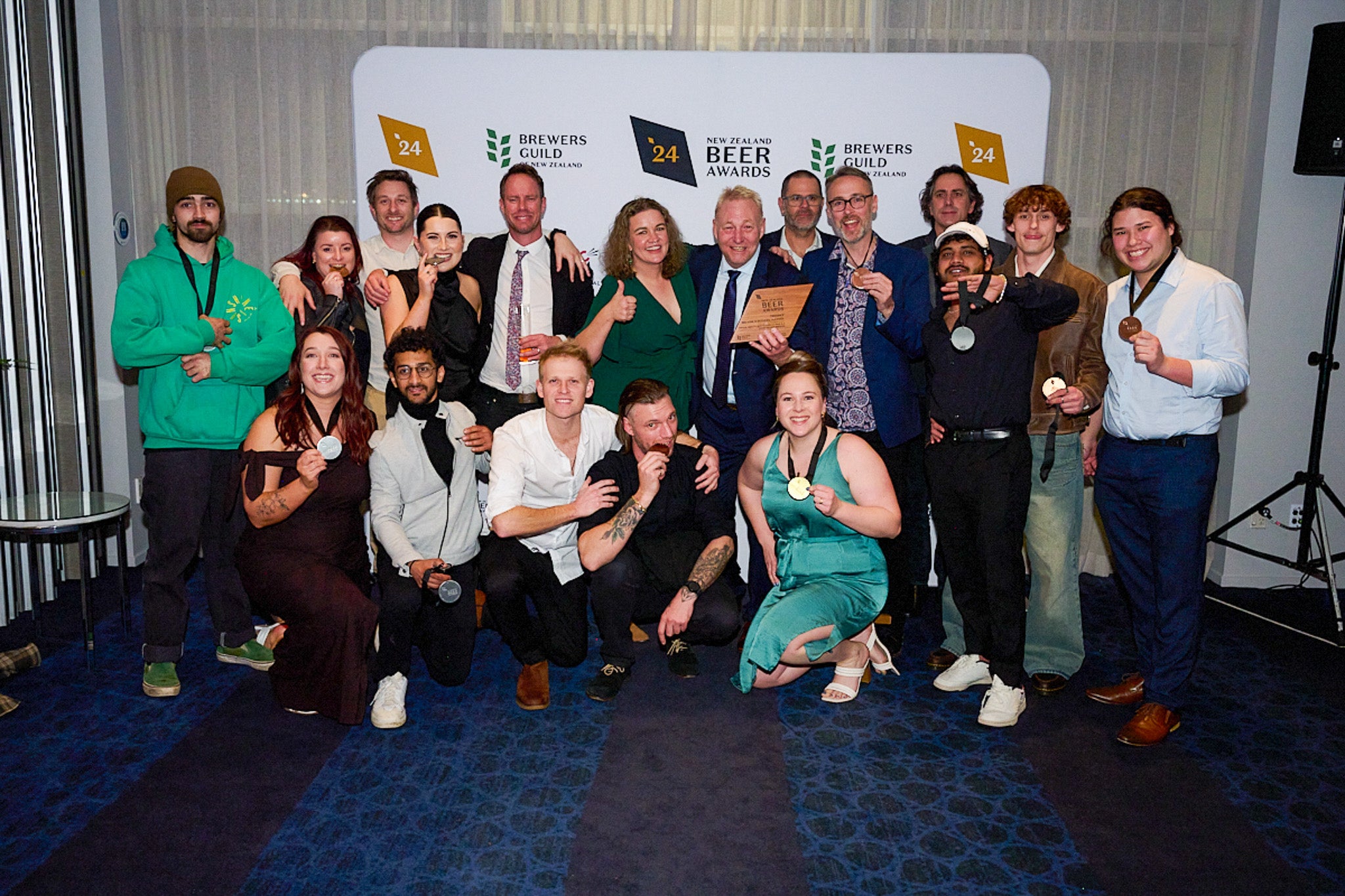 Good George crew at the NZ beer awards 24