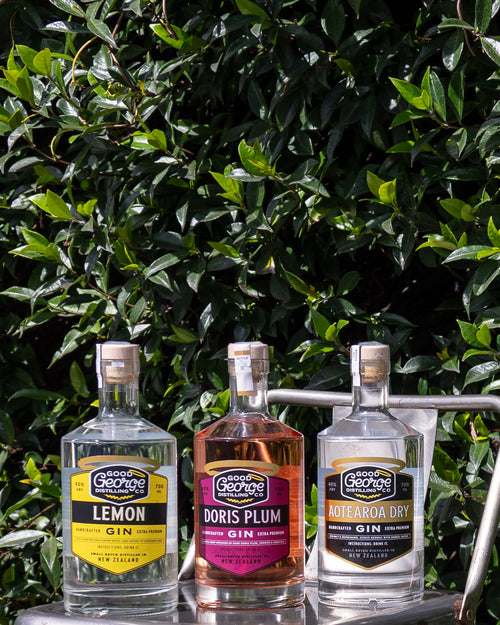 Good George Core Gin Range in Mobile friendly format