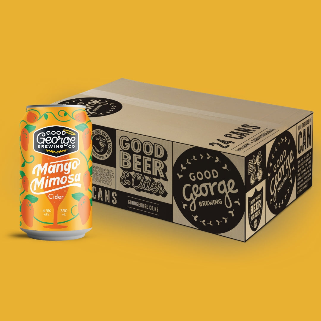 Mango Mimosa Cider Cans