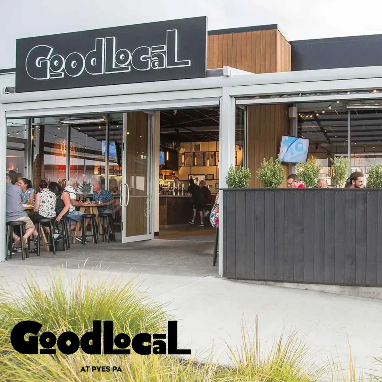 Good Local at Pyes Pa entrance