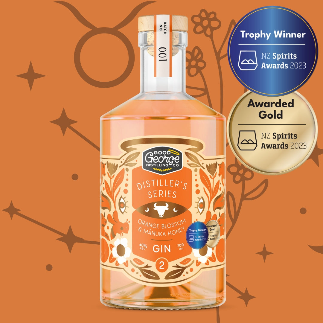 Manuka Honey & Orange Blossom Gin 700ml