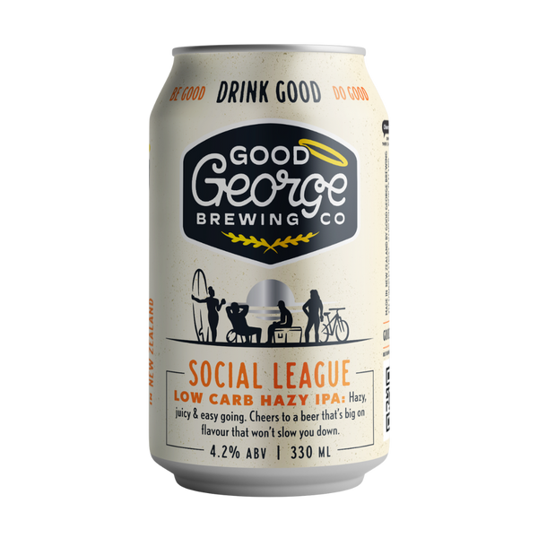 Good George Social League IPA with Clear background