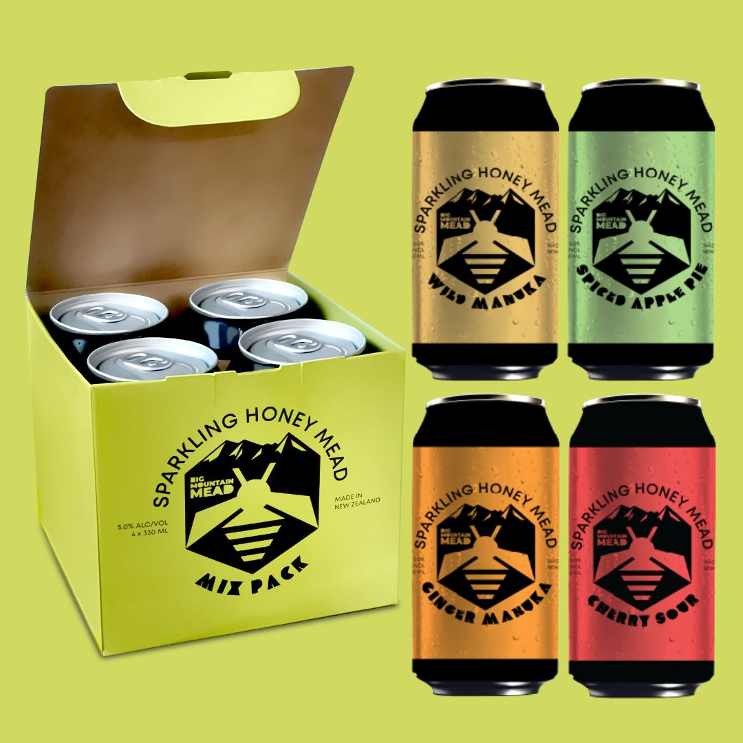 Sparkling Honey Mead - Mixed Pack