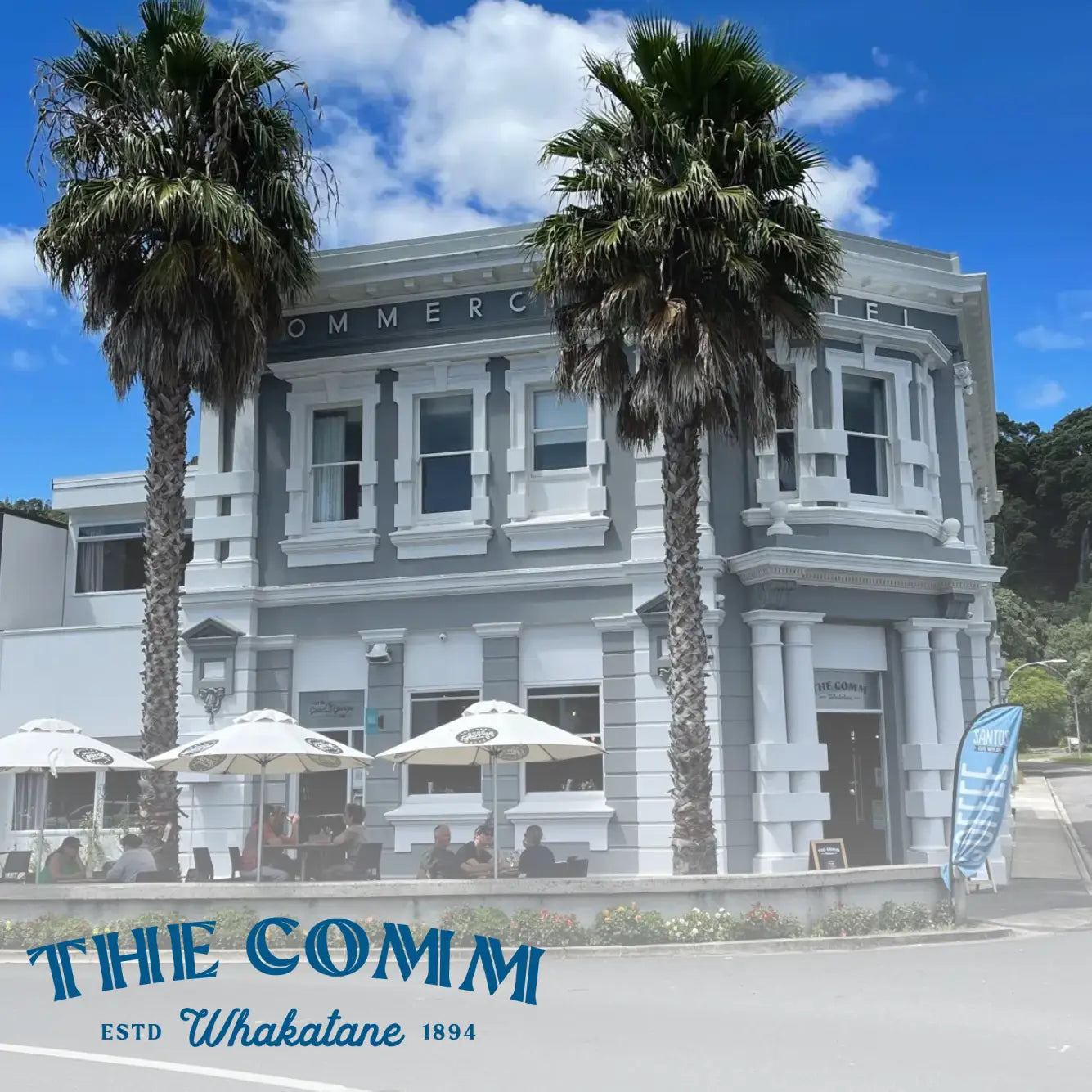 The Comm Whakatane Outside building