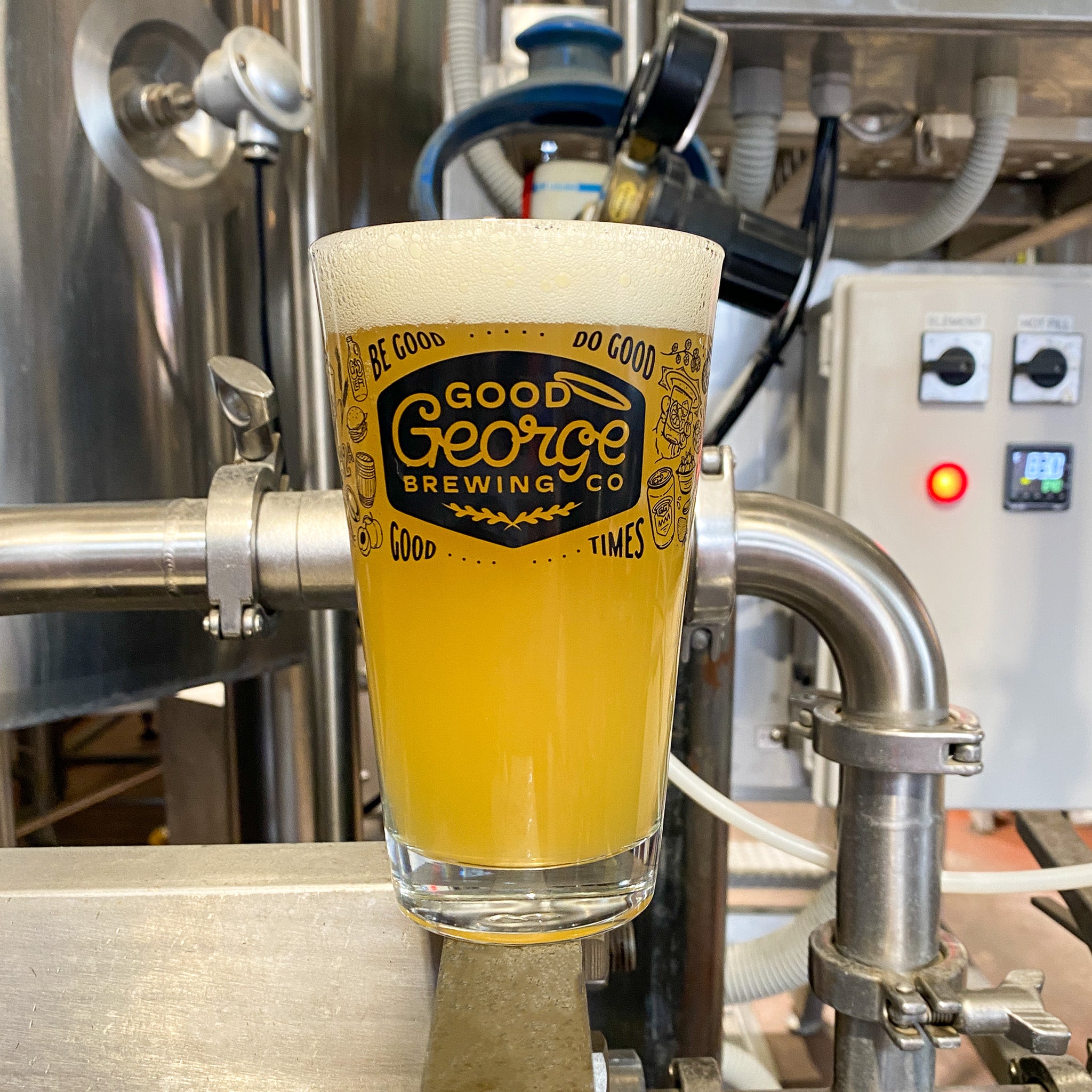 Good George Boston Beer Glass
