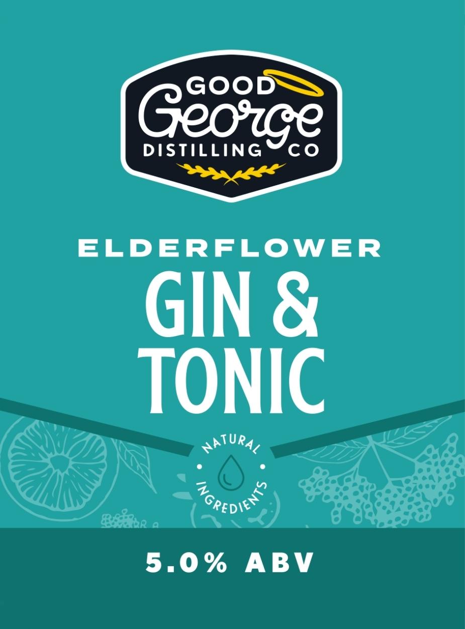 Gin and Elderflower Tonic 30L Keg