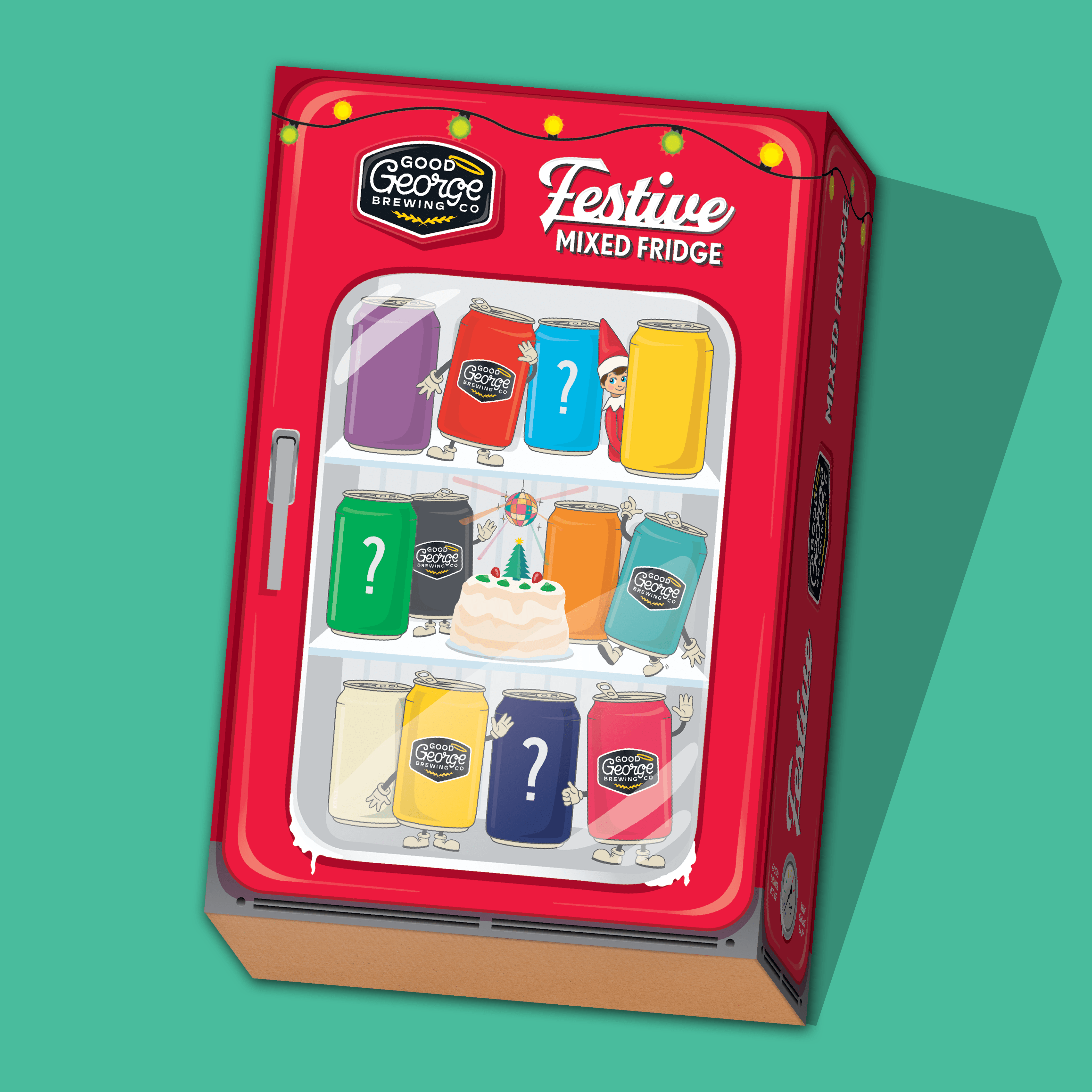 Pre-Order: Festive Mixed Fridge Advent Calendar