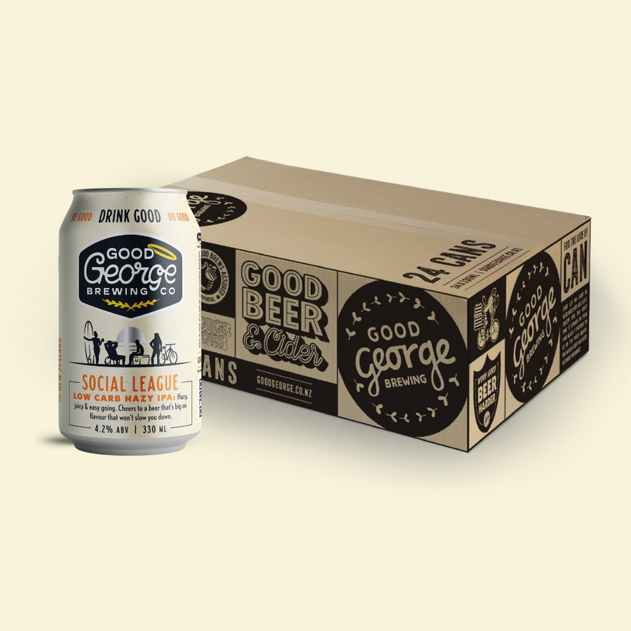 Good George Social League Low Carb Hazy IPA