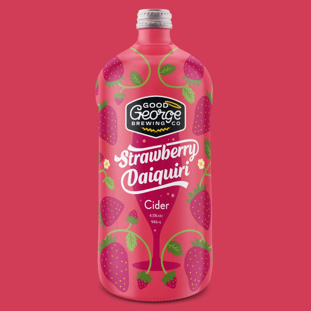 Strawberry Daiquiri Cider 4.5% (8 x 946mL Squealers)