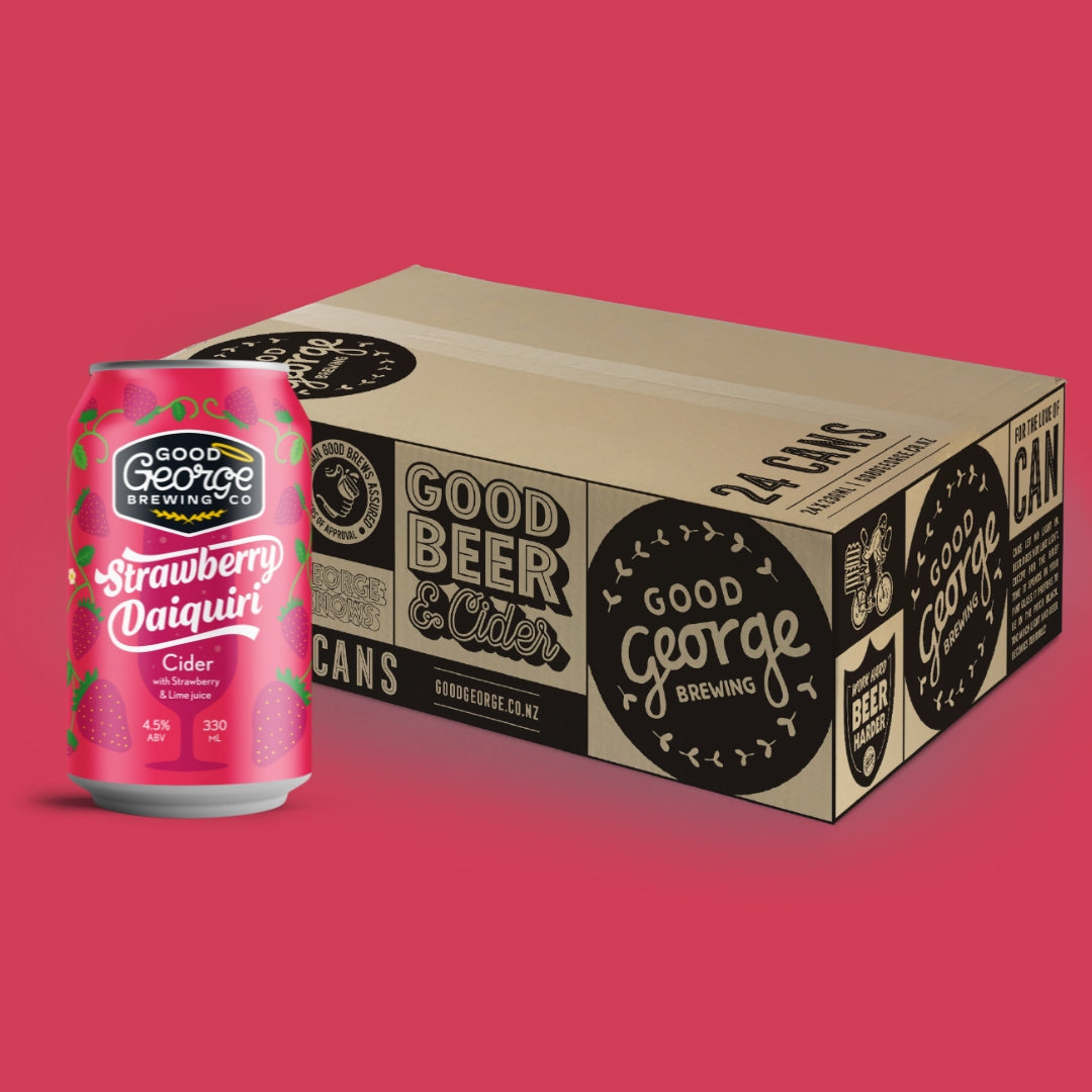 Strawberry Daiquiri Cider Cans