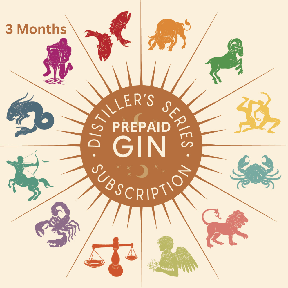 Pre Paid 3 Month Zodiac Series Gin Subscription
