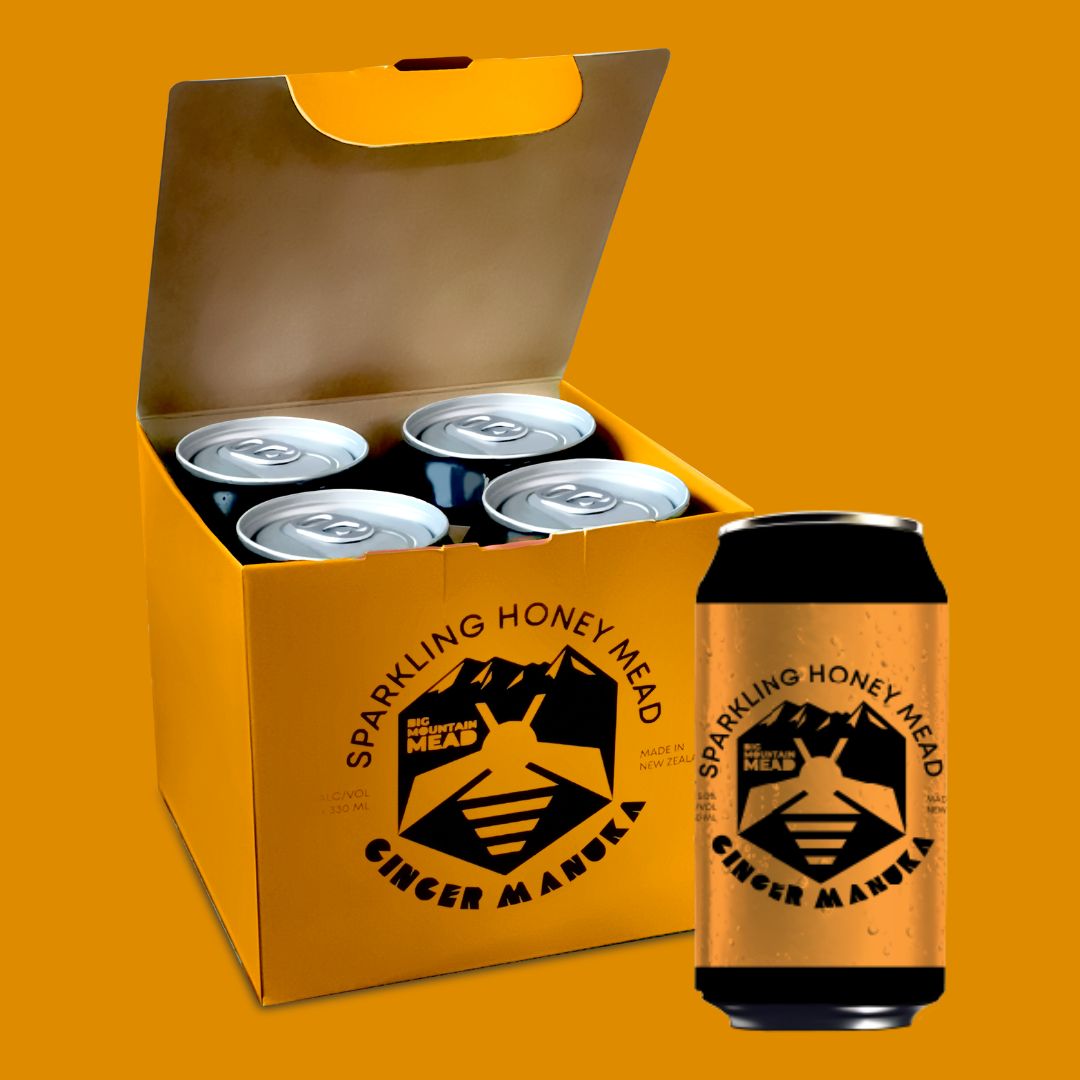 Sparkling Honey Mead - Ginger Manuka
