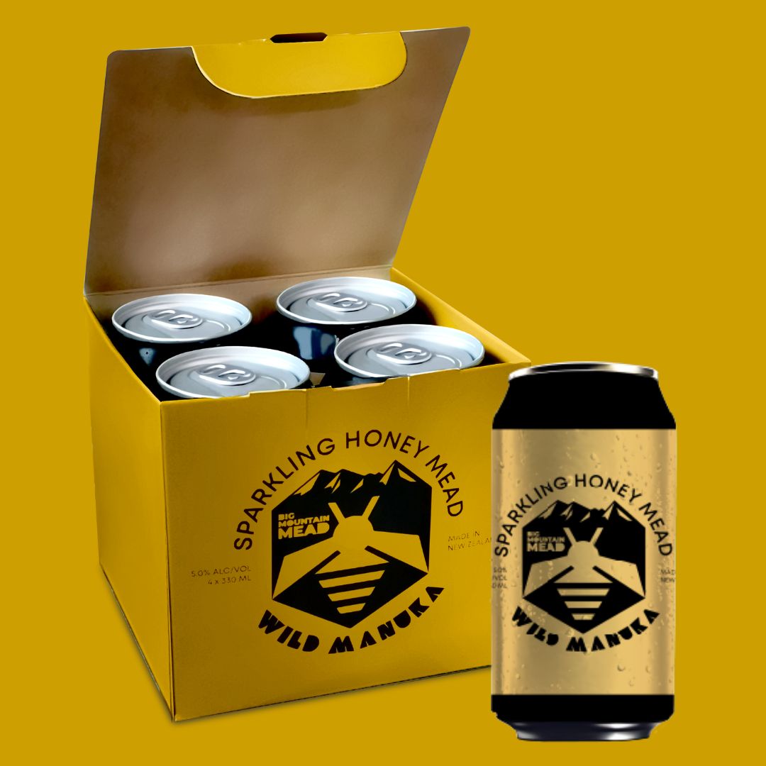 Sparkling Honey Mead - Wild Manuka