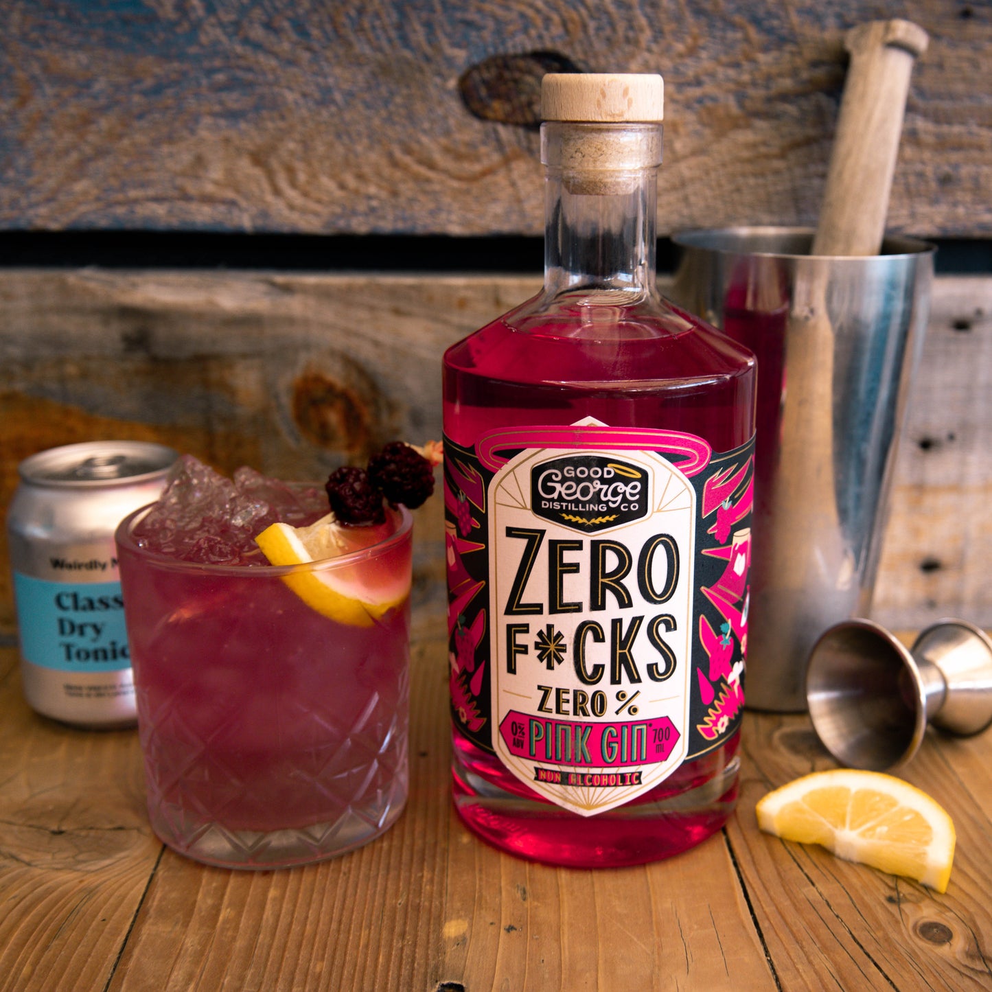 Zero F*cks 0% Pink Gin