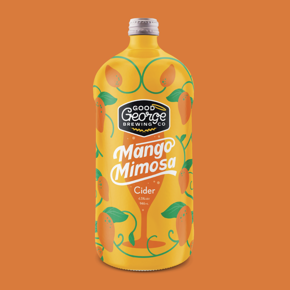 Mango Mimosa Cider 4.5% (8 x 946mL Squealers)