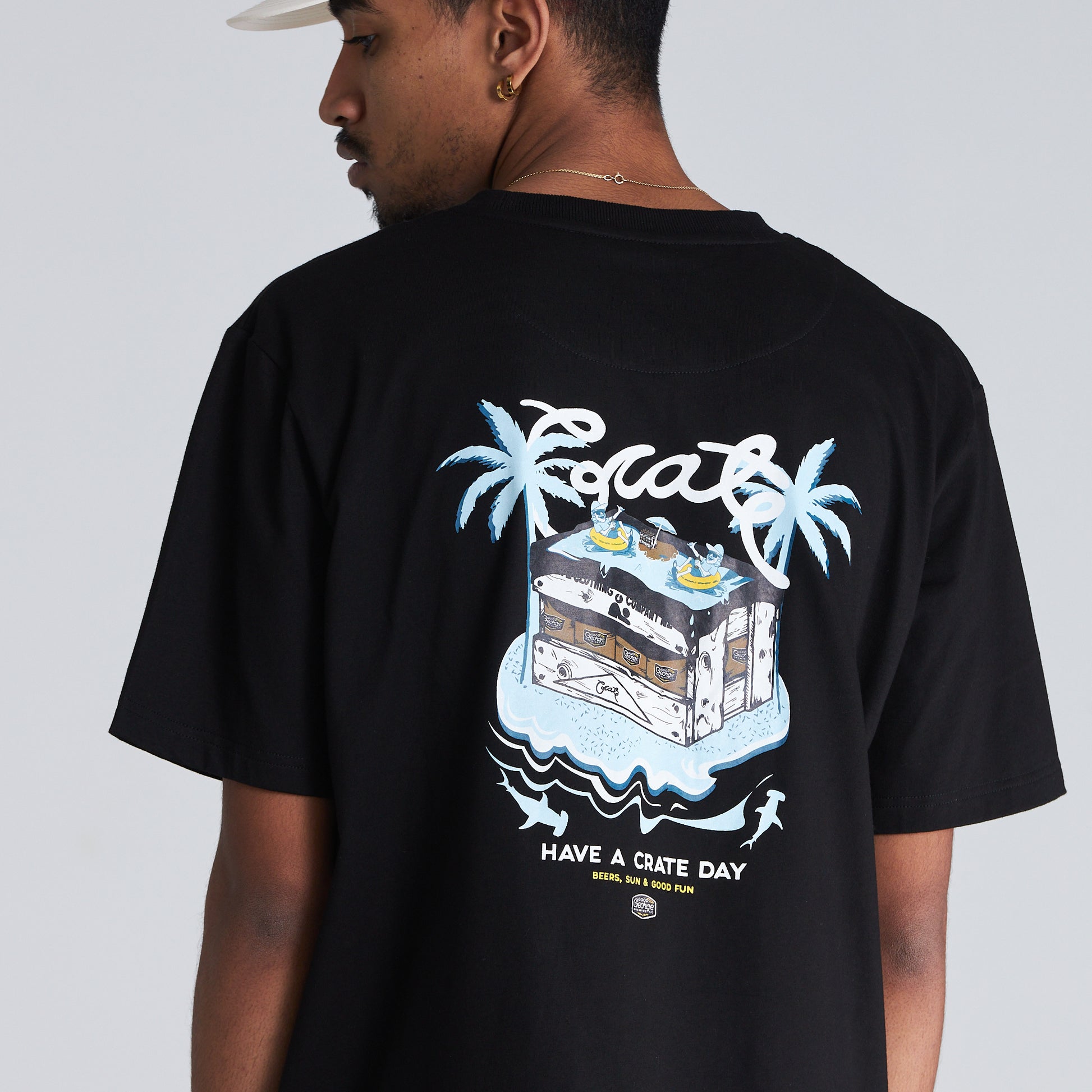 Good George Crate Day 2022 Tees Black Back